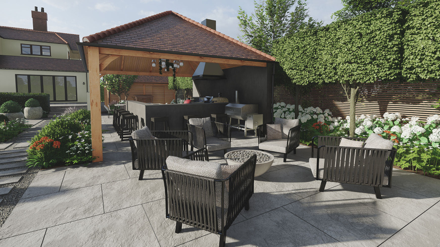 garden design render 95