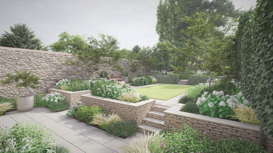 garden design render 85