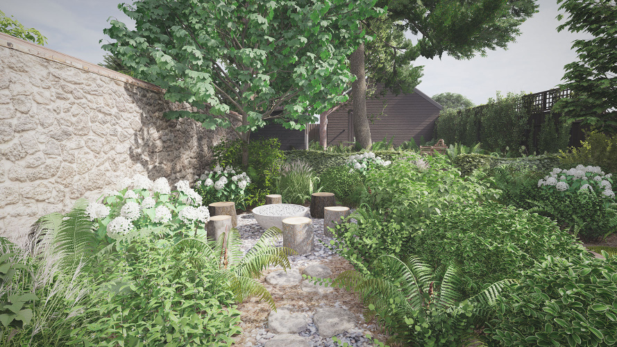 garden design render 60