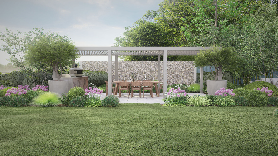 garden design render 97