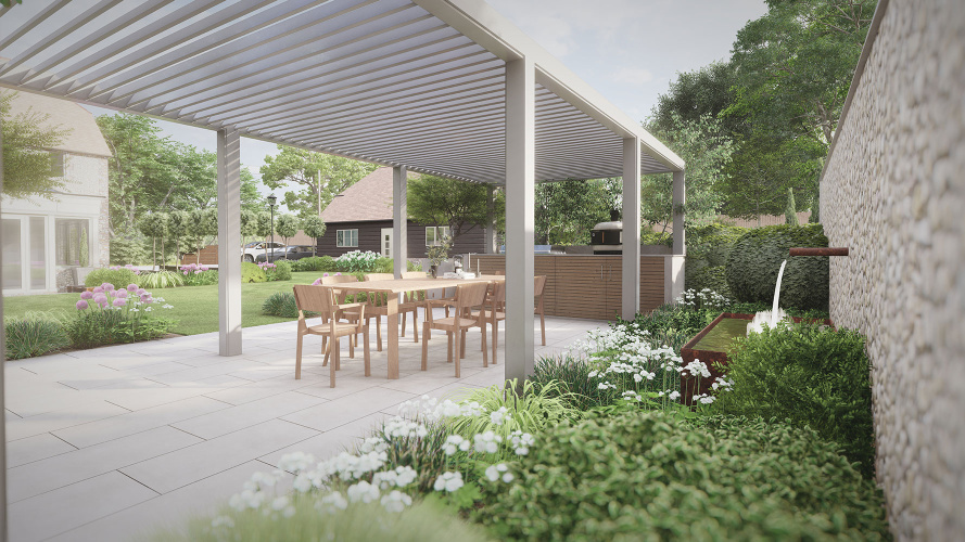 garden design render 67